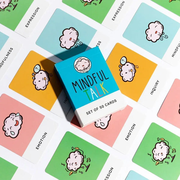 Mindfulness Talk Cards for Kids - Family Mindfulness Game