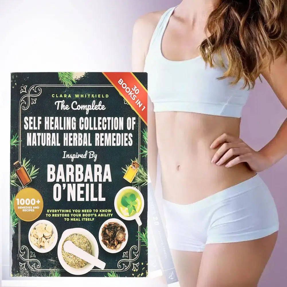 Self Healing Collection Of Natural Herbal Remedies Best-selling Healthy Diet Recipes Book Help To Restore Physical Functions