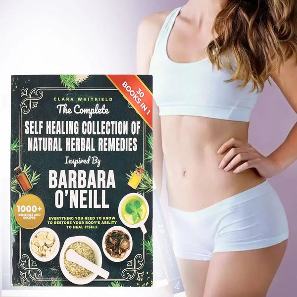 Self Healing Collection Of Natural Herbal Remedies Best-selling Healthy Diet Recipes Book Help To Restore Physical Functions