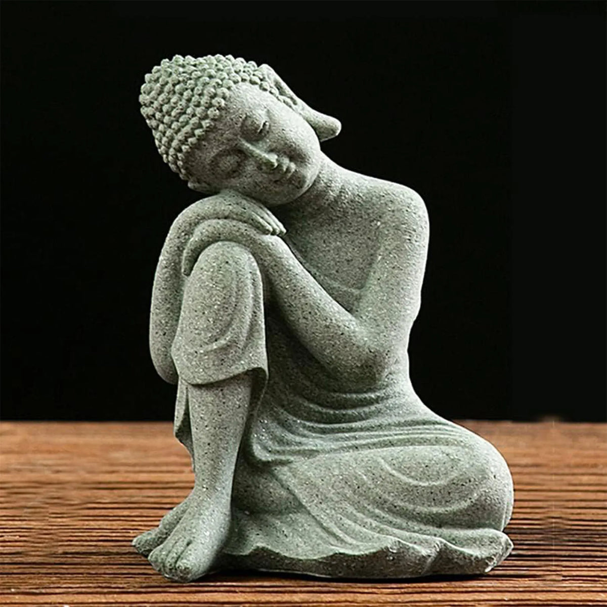 Meditating Buddha Statue Sculpture Spiritual Sustenance Meaningful Statues for Birthday Gifts New Year's Gifts