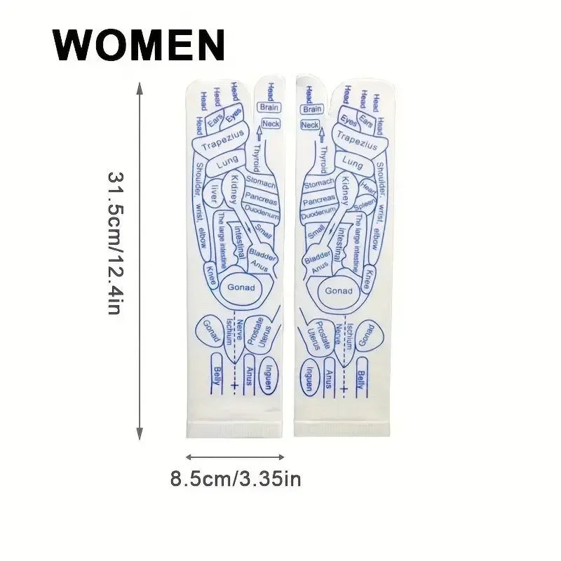 Massage Relieve Tired Feet Socks Acupressure Foot Massager Reflexology Socks Foot Point Tool Physiotherapy Sock Foot Care Tools