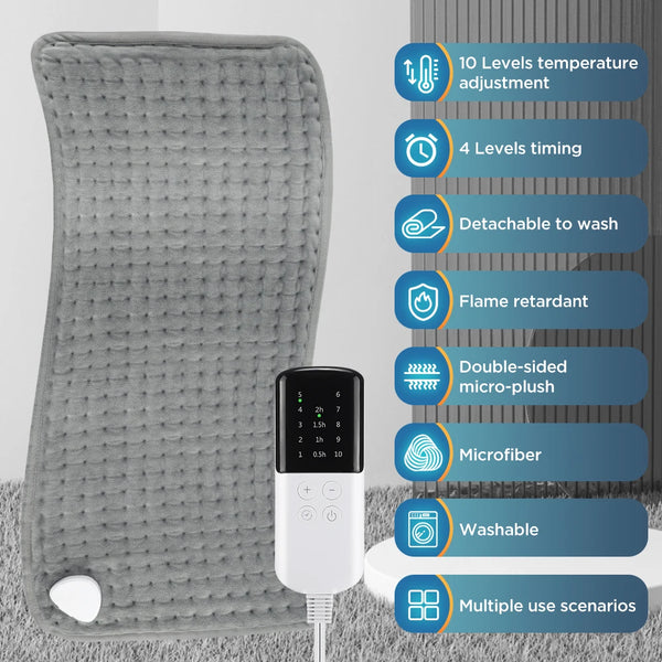 Electric Heating Pad Multifunctional Physiotherapy Heating Pad Heating Blanket For Back Legs Shoulders Neck Spine Pain Relief