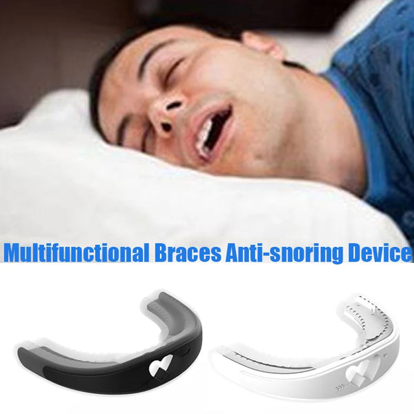 Anti-snoring Mouth Anti Snore Device Mouthguard Health Care Snore Braces Apnea Guard Bruxism Tray Sleeping Aid Beauty Health