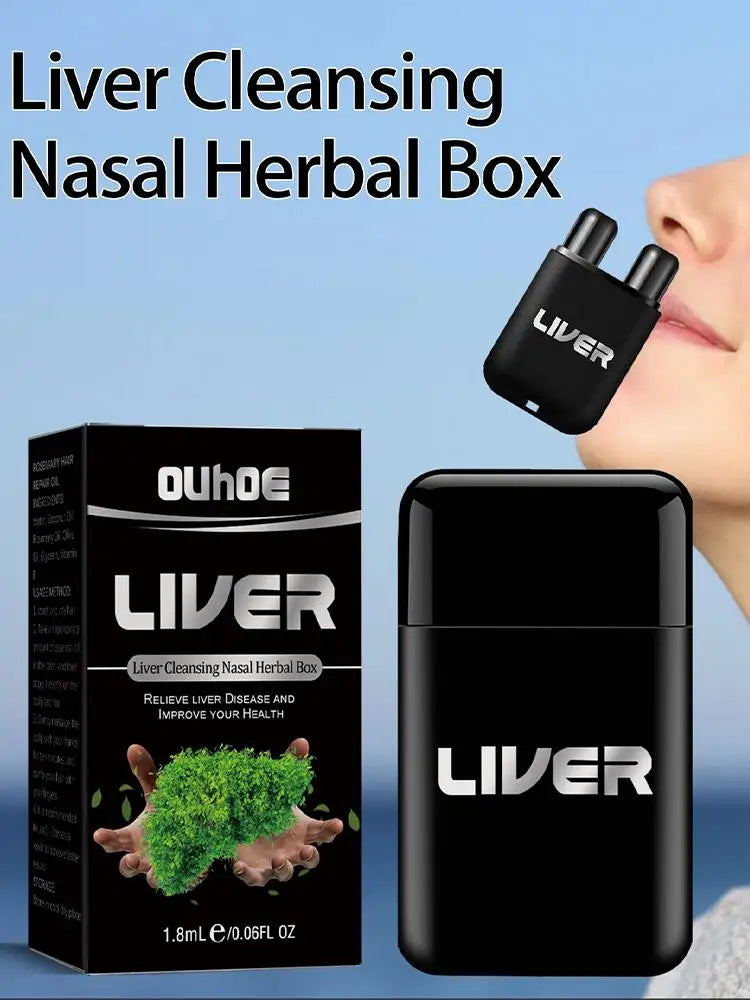 Herbal Liver Protection Cleansing Nasal Box Repair Nasal Blocked For Men And Female Relieve Nasal Congestion Beauty Health E3W1