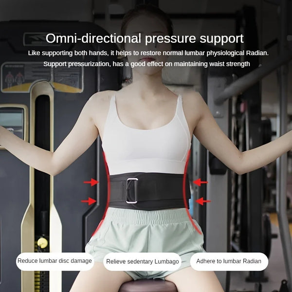 Back Support Belt - Lumbar Support for Pain Relief & Posture