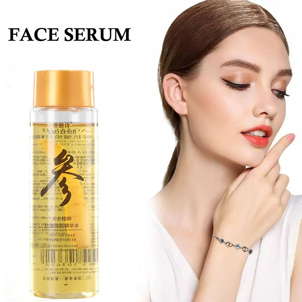 Ginseng Essence Golden Ginseng Extract Liquid Essences Hyaluronic Acid Nicotinamide Facial Essence Moisturizing Serum Skin Care