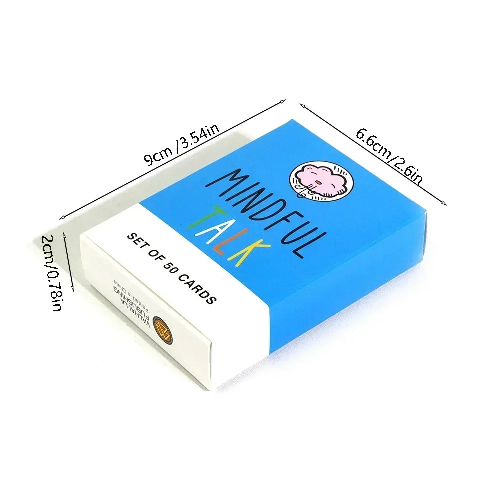 Mindfulness Talk Cards for Kids - Family Mindfulness Game