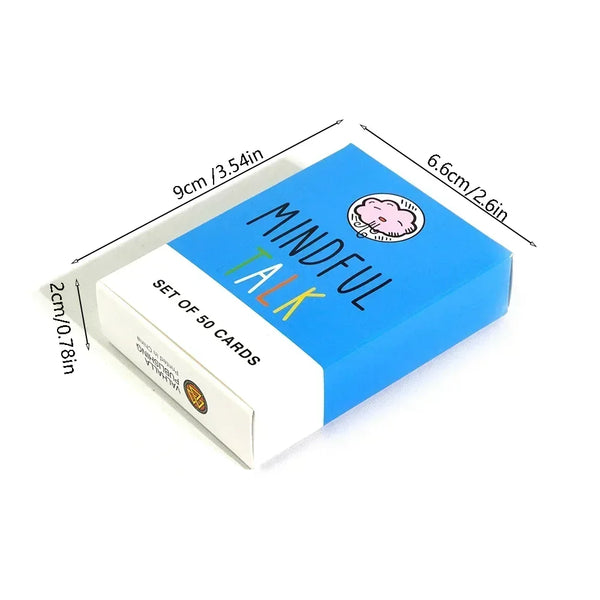 Mindfulness Talk Cards for Kids - Family Mindfulness Game