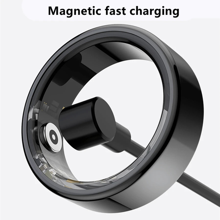 Smart Ring 2025 Smartring R02 Health Monitoring IP68 Waterproof Multi-sport Modes Bluetooth Sleep Tracker Finger Ring Man