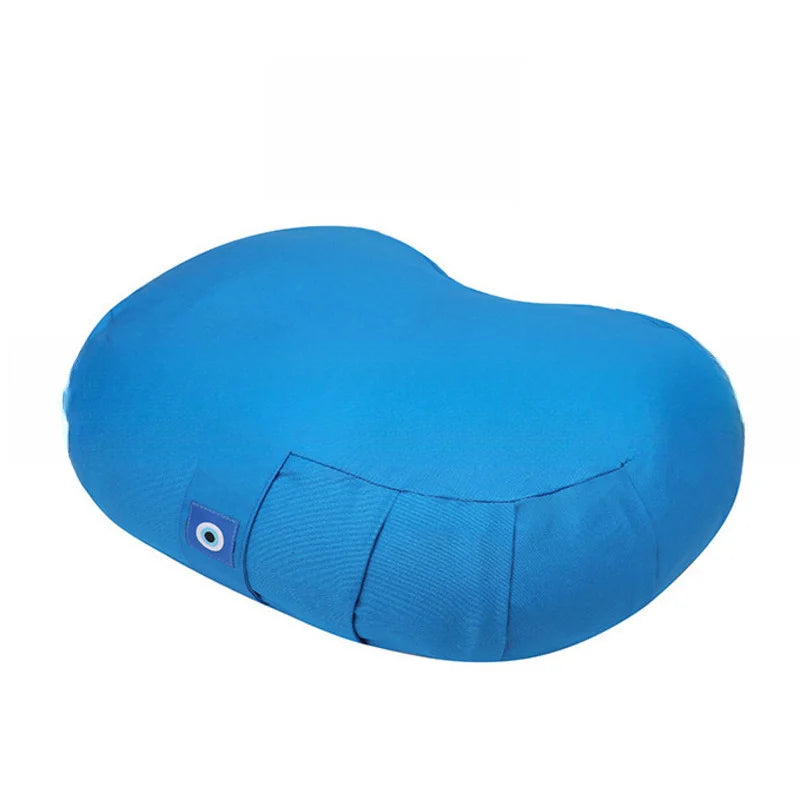 Buckwheat Shell Pillow Yoga Meditation Cushion Durable Comfortable Cotton Floor Seat Zafu Bolster Home Tatami Mat Round Chair