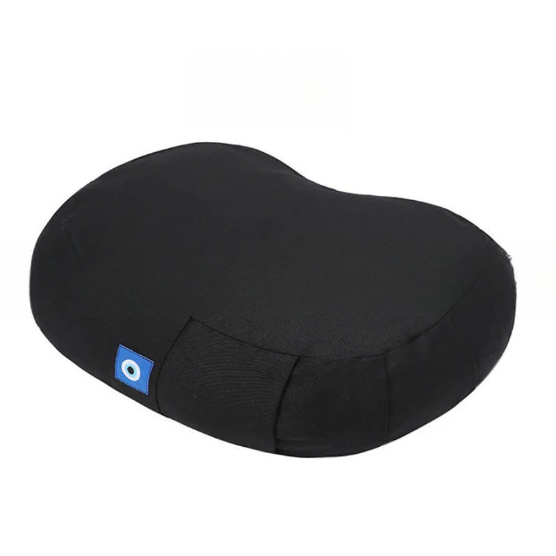 Buckwheat Shell Pillow Yoga Meditation Cushion Durable Comfortable Cotton Floor Seat Zafu Bolster Home Tatami Mat Round Chair