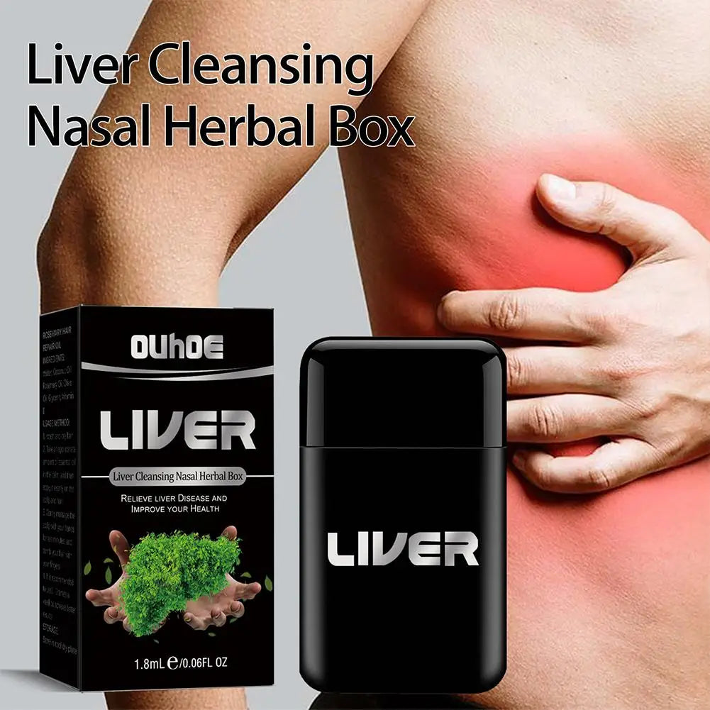 Herbal Liver Protection Cleansing Nasal Box Repair Nasal Blocked For Men And Female Relieve Nasal Congestion Beauty Health E3W1