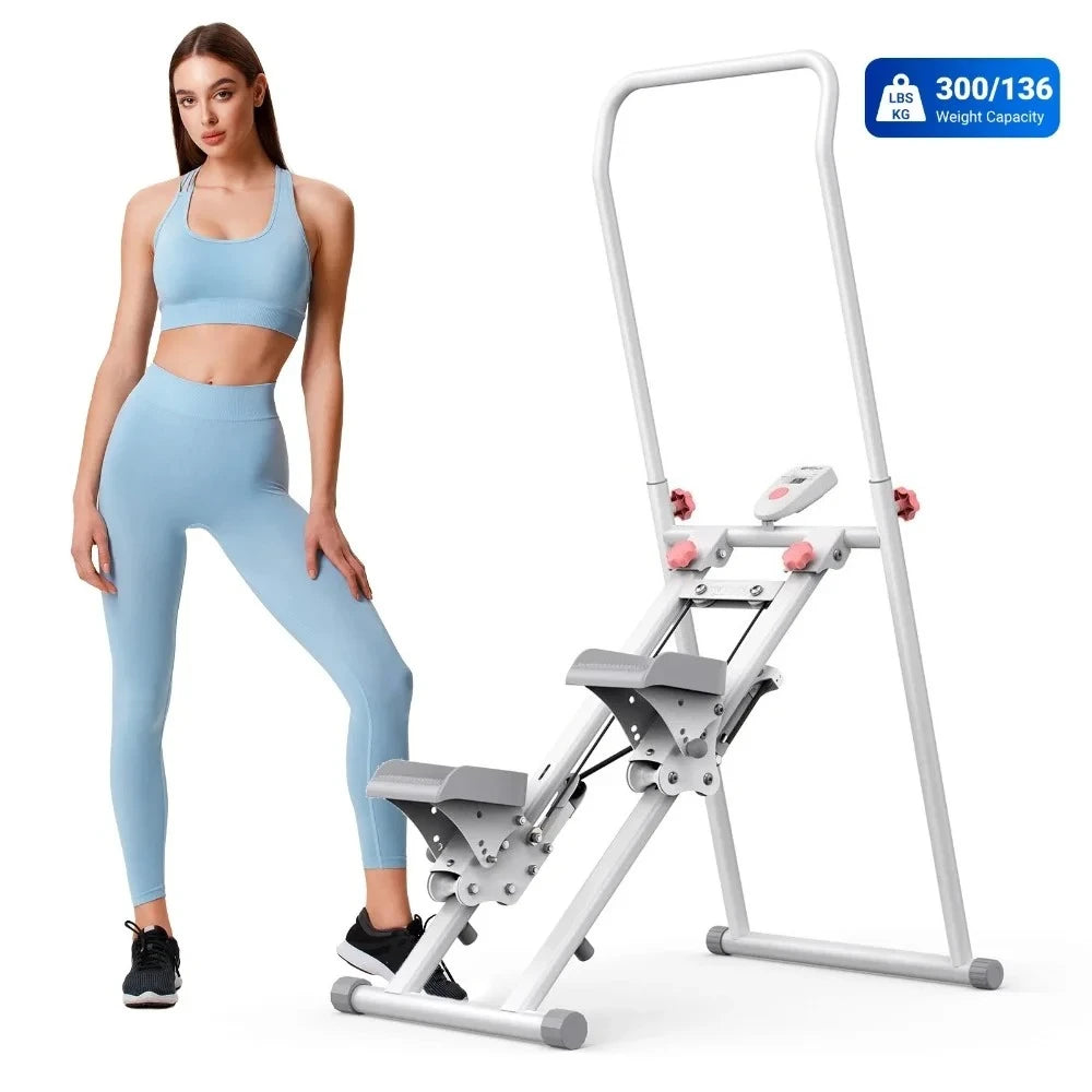 Full-Body Workout Elite Stair Stepper for Home Gym Exercise New Version Vertical Climber Machine Compact Folding Cardio Stepper