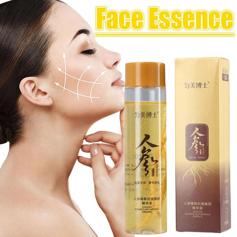 Ginseng Essence Golden Ginseng Extract Liquid Essences Hyaluronic Acid Nicotinamide Facial Essence Moisturizing Serum Skin Care