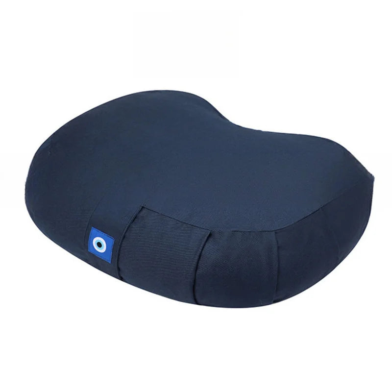 Buckwheat Shell Pillow Yoga Meditation Cushion Durable Comfortable Cotton Floor Seat Zafu Bolster Home Tatami Mat Round Chair