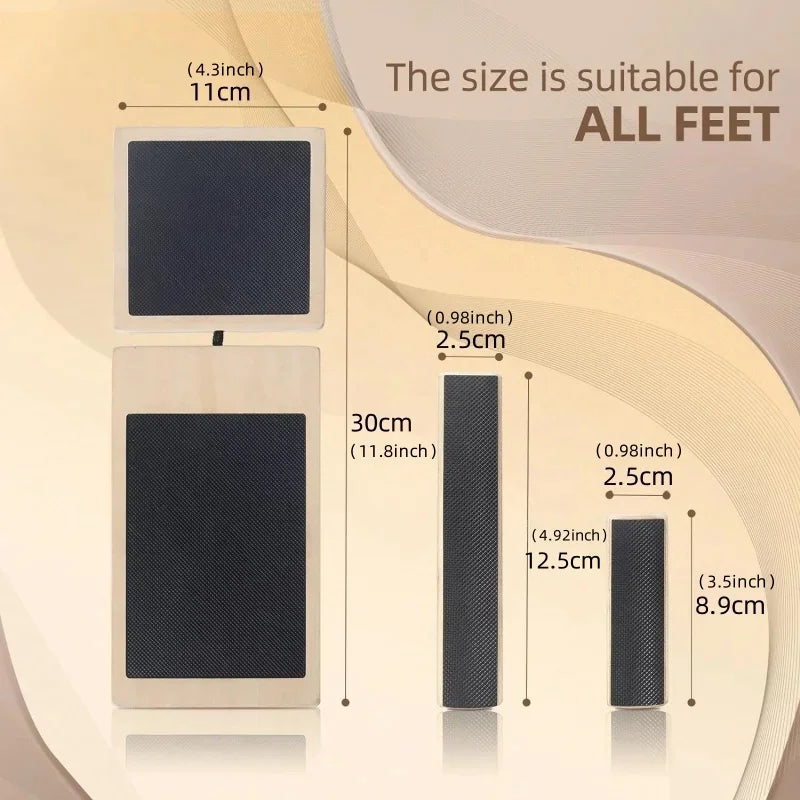 Single Foot Balance Board - Ankle Strengthener & Stability Trainer