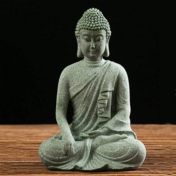 Meditating Buddha Statue Sculpture Spiritual Sustenance Meaningful Statues for Birthday Gifts New Year's Gifts