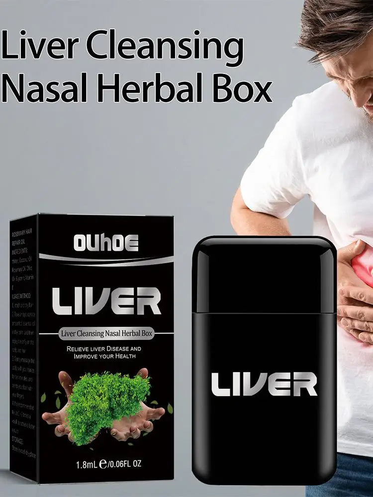 Herbal Liver Protection Cleansing Nasal Box Repair Nasal Blocked For Men And Female Relieve Nasal Congestion Beauty Health E3W1