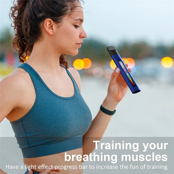 Daily Sale Breathing Exercise Device Smart Breathing Trainer Breathing Exercise Device With Breath Monitor For Athletes And Spor