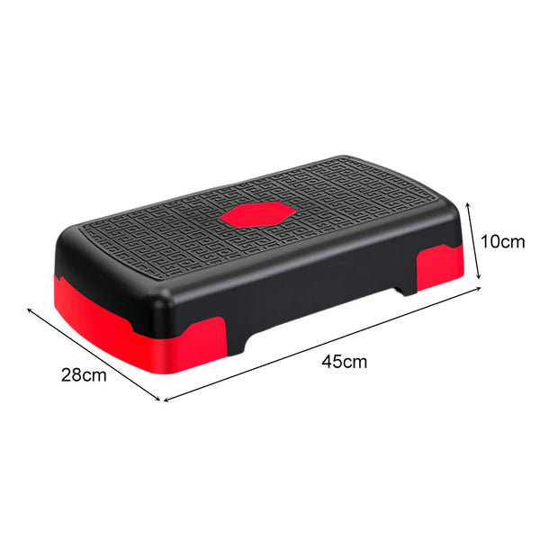 Aerobic Fitness Stepper Fitness Height Step Pedal Cardio Pedal Exerciser Stable 200KG Load Home Training Gym Exercise Foot Pedal
