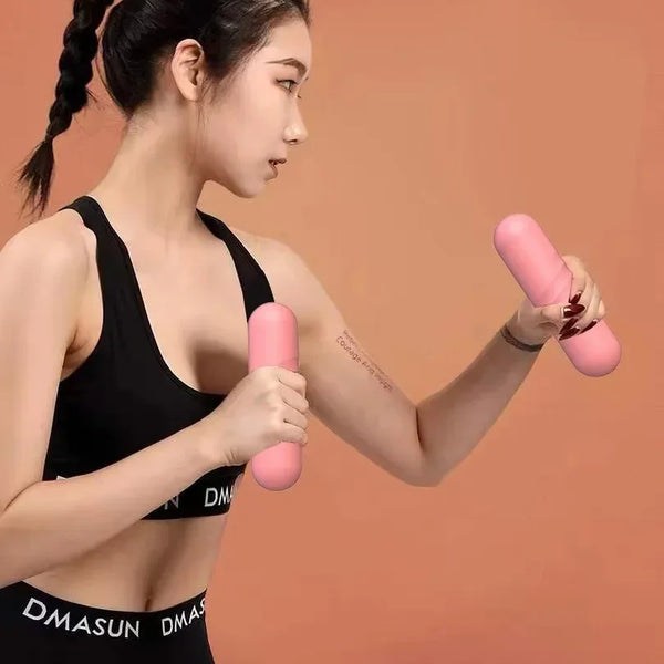 Hand Weight 1-2.5 Kg Dumbbell Home Gym Exercise Hand Weight Fitness Silicone Cast Iron Weight Lifting Dumbbell