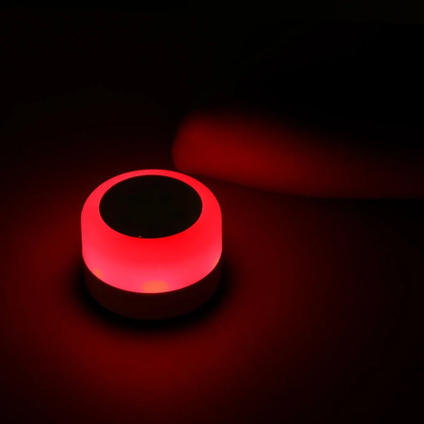 White Noise Machine with Night Light Sleeping Relaxation for Baby Portable Touch Adjustable USB Rechargeable for Home Travel