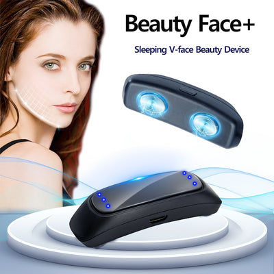 EMS V-Face Beauty Device Intelligent Electric V- Face Shaping Massager To Removing Double Chin Sleeping Beauty Device Face Shape